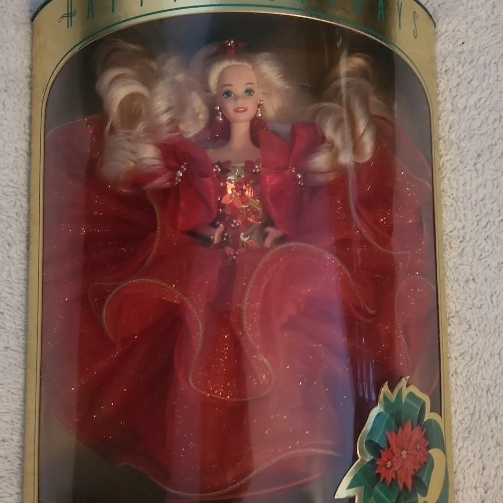 1993 MATTEL HAPPY HOLIDAYS BARBIE SPECIAL EDITION  NEW IN ORIGINAL BOX